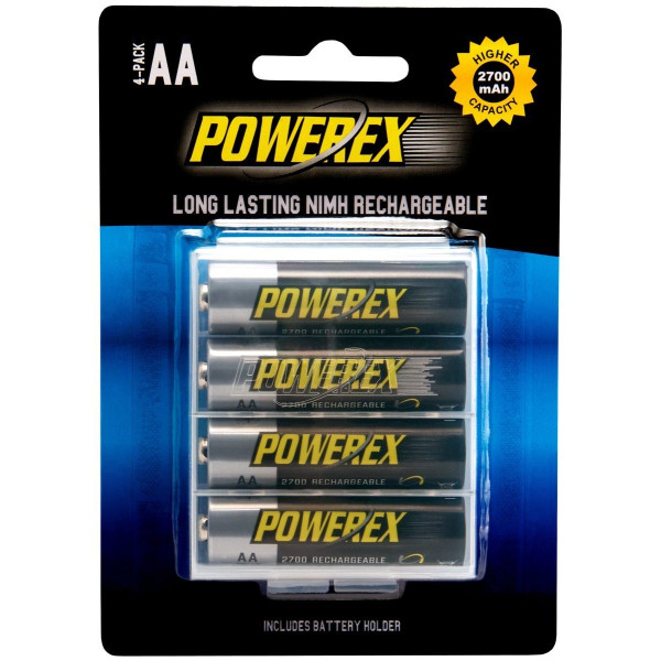 Аккумулятор Powerex MHRAA4 AA 2700mAh PK